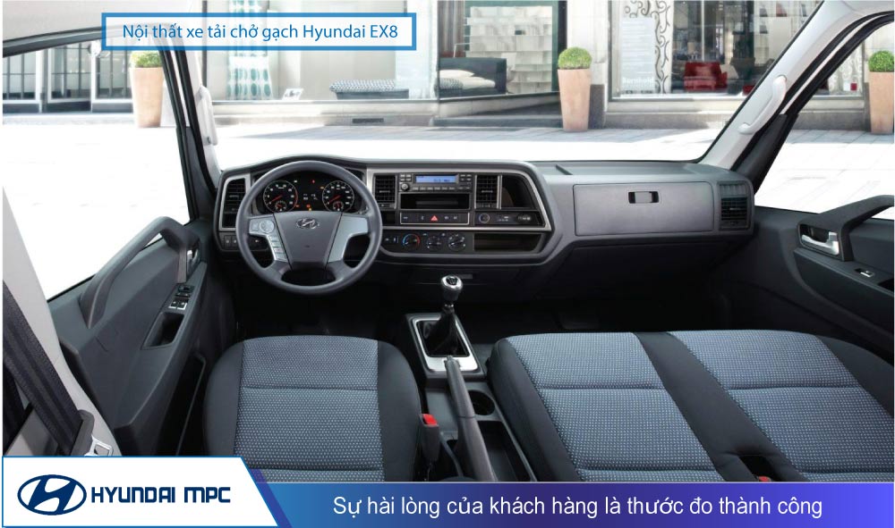 4 loại xe tải chở gạch của Hyundai MPC đáng xem